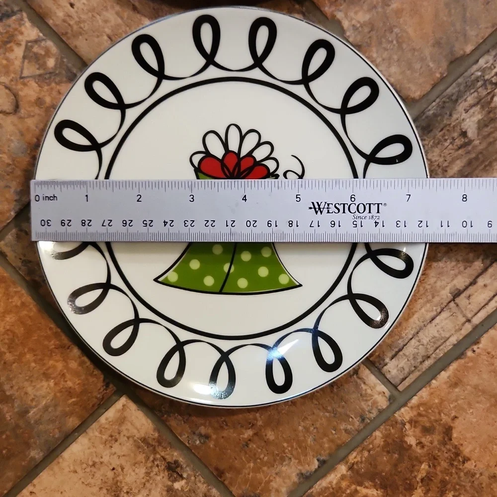 Pier 1 Imports Christmas Plates
